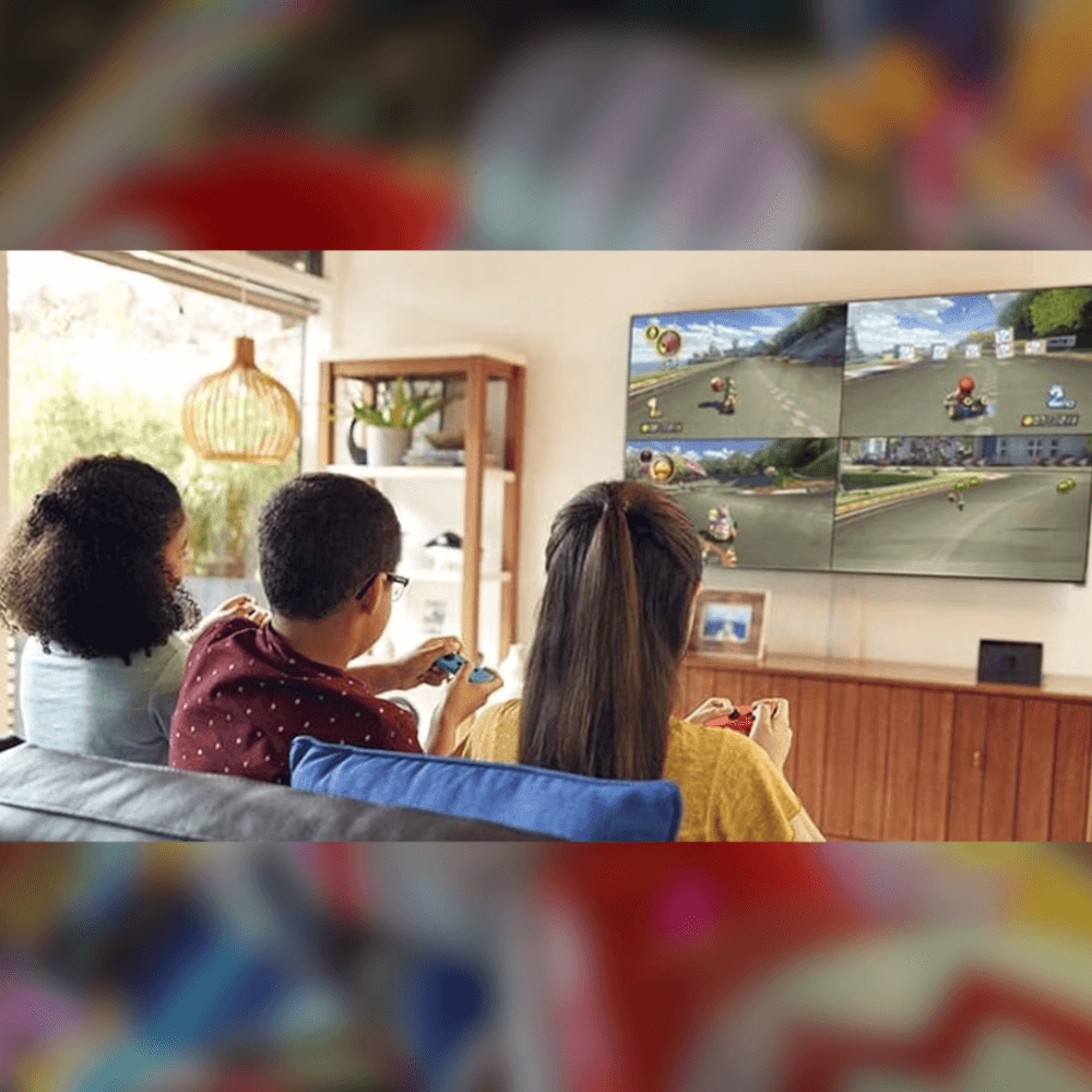 เครื่องเกม Nintendo Switch OLED Bundle Mario Kart8 สีขาว